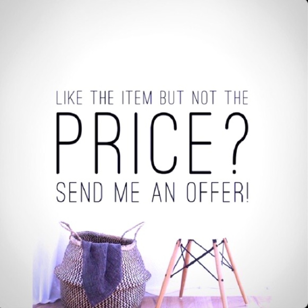 Like The Item But Not The Price? Make An Offer!